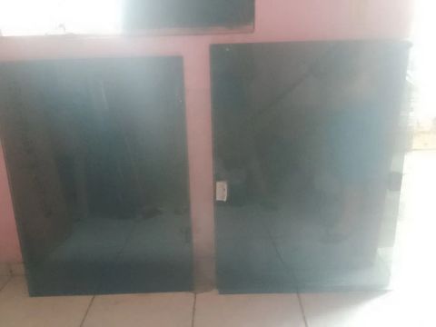 2 JANELAS FUME 1,60m - R$400,00 - Usadas