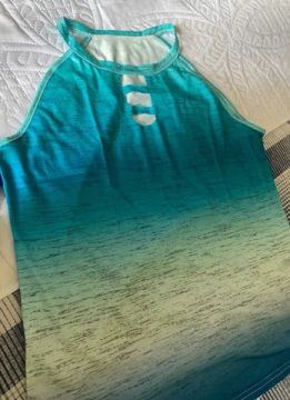 [NOVA] Blusa Verde Casual de Verão