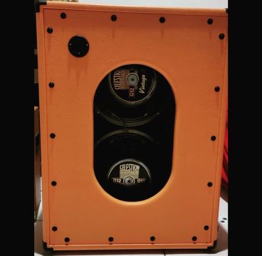 Caixa de Guitarra 2x12 Celestion G12 V30