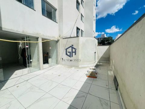 Apartamento com Área Privativa para Venda em Belo Horizonte, Santa Branca, 2 dormitórios, 