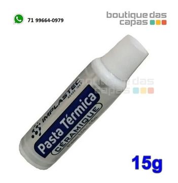 Pasta termica ceramica ceramique 15G implastec IMP0025 p computador
