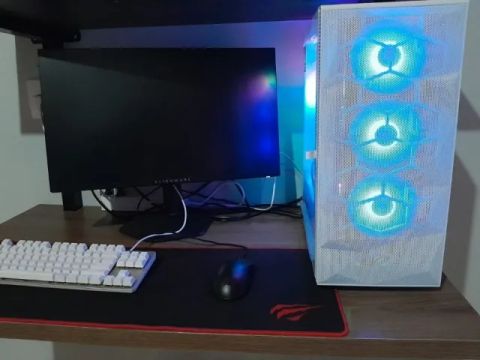 PC Gamer White Mesh Profissional