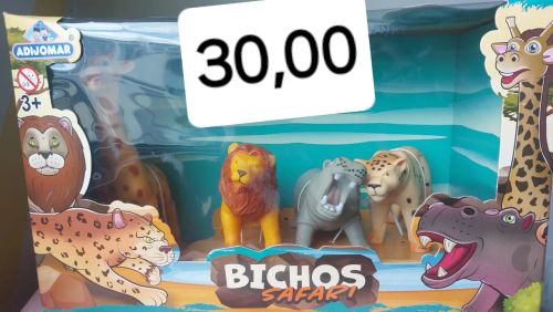 Brinquedo Bichos Safari (LACRADO)