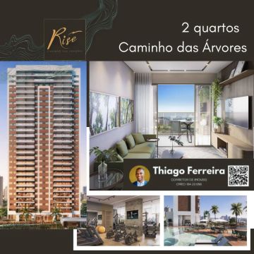 Rise, Apartamento De 2 Suítes Entre 65M² A 69M² No Caminho Das Árvores . 1L14KHF