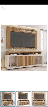 Rack para TV com Painel Moderno