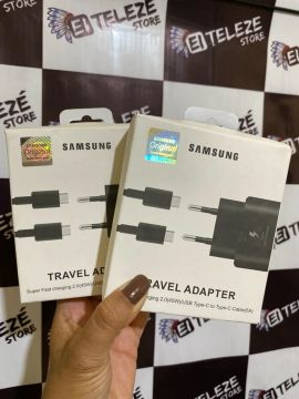 Carregador Samsung turbo tipo C 45W - Linha premium 