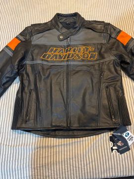 Jaqueta de Couro Masculina 