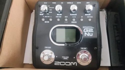Pedaleira Zoom Guitarra G2NU Semi Nova