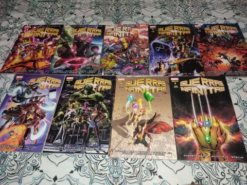Quadrinhos Guerras Infinitas - Marvel