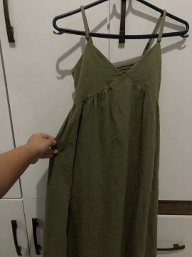 vestido verde shein