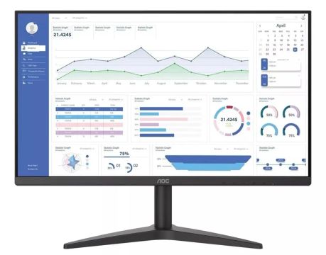 Monitor AOC 23,8 polegadas Full HD