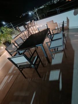 Conjunto de Mesa e Cadeiras para Área Externa