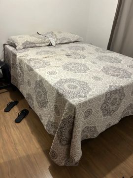 Cama Box Casal com Colchão