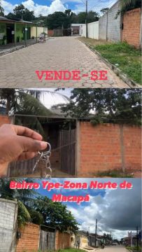 Vende-se casa na zona norte de Macapá!
