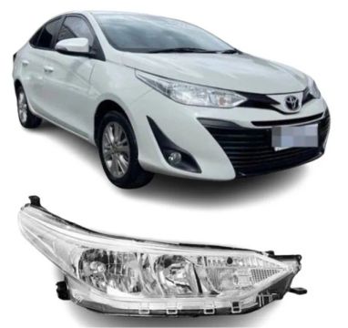  Farol SEM LED Yaris 2019 2020 2021 DIREITO RECUPERADO