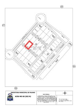 Lote HM na 501 Norte. ACSU-NO 60. NS-1.