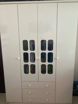 Guarda-Roupa Branco 4 portas
