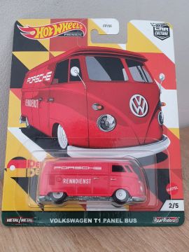 Hot Wheels Volkswagen T1 Panel Bus Porsche