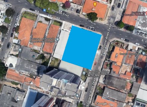 Imóvel de Esquina com 907 m2 no Dionísio Torres - Fortaleza - CE