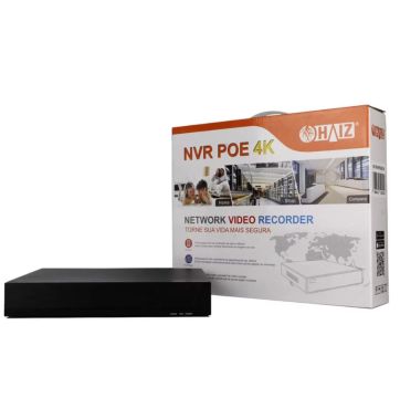 NVR POE 4K - Segurança para sua casa e empresa