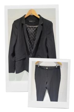 Conjunto Blazer e Calça Social Preto