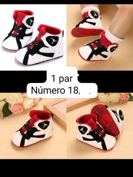 Tênis inspiração Jordan Bebê - Número 18