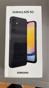 Smartphone Galaxy novo na caixa A25 5G 256GB