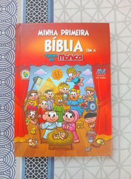 Minha Primeira Bíblia Turma da Mônica - Capa Dura - Livro Infantil Usado