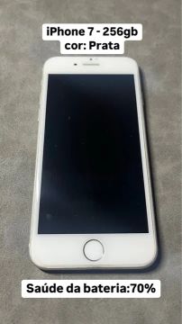 iPhone 7 - 256gb Prata