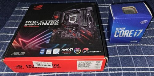 Asus Rog Strix B460-G Gaming + Intel I7-10700
