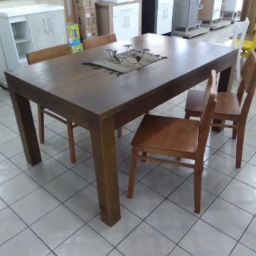 Mesa Madeira De Demolição  1,60 x 1,00 Nova!