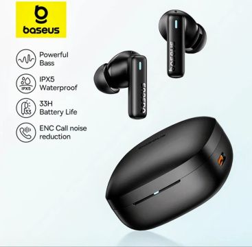Fones de ouvido bluetooth Baseus Bowie E19 