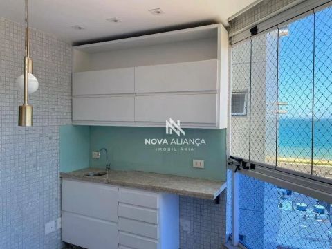 Apartamento com 3 quartos para alugar, 120 m² - Praia da Costa - Vila Velha/ES