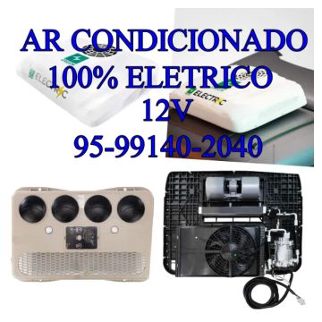 Ar condicionado 100% eletrico 12v