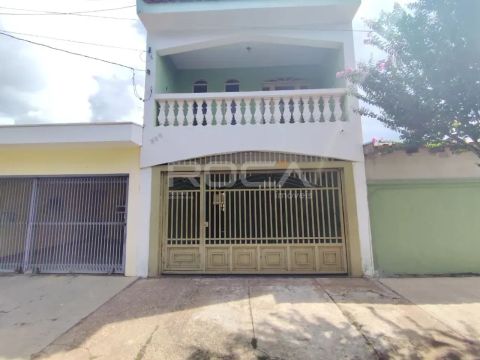 Casa para alugar no Parque Industrial, São Carlos - 3 dormitórios, churrasqueira e infraes