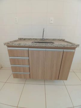 Pia e Gabinete Cozinha