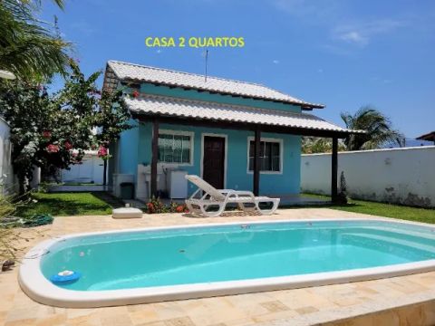 Disp FDS, Casa 2Q, uma QD da Praia Jaconé Saquarema