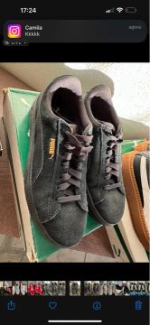 Tênis Puma Suede Preto