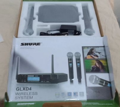 Microfone sem fio GLXD4 - duplo