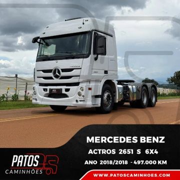 Mercedes Benz Actros 2651 s 6x4 2018/2019