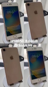 iPhone 8 64GB - Usado em ótimas condições 