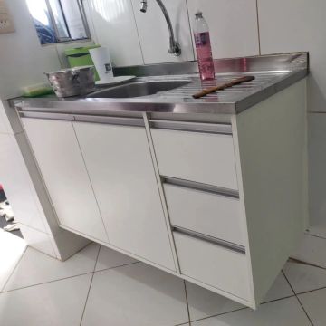 Balcão de pia em MDF 