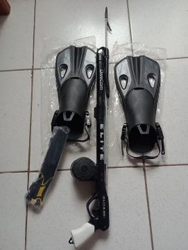 Conjunto de pesca submarina Elite 50