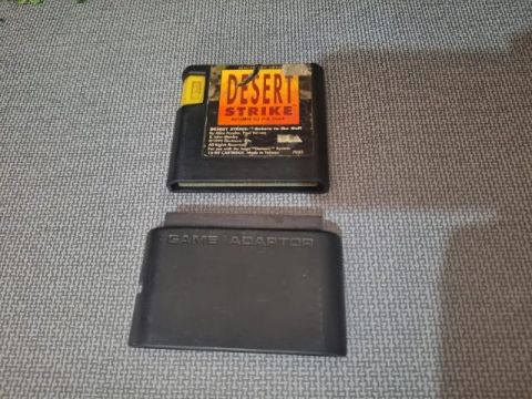 Cartucho Desert Strike Sega Genesis E Adaptador Mega Drive