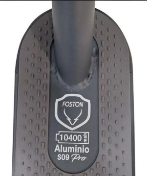 Foston patinete elétrico S09 Pro bluetooth bateria 10400mAh cor cinza escuro