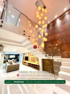 Green Ville Residence - CASA Duplex Mobiliada - VENDA
