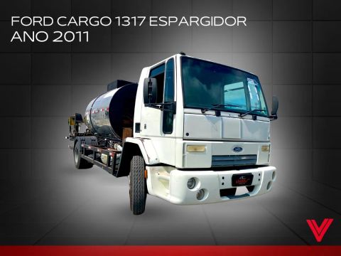 CAMINHÃO FORD CARGO 1317 - ESPARGIDOR COMPLETO E REVISADO!!!