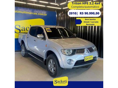 Mitsubishi L200 triton 2010 3.2 hpe 4x4 cd 16v turbo intercooler diesel 4p automático