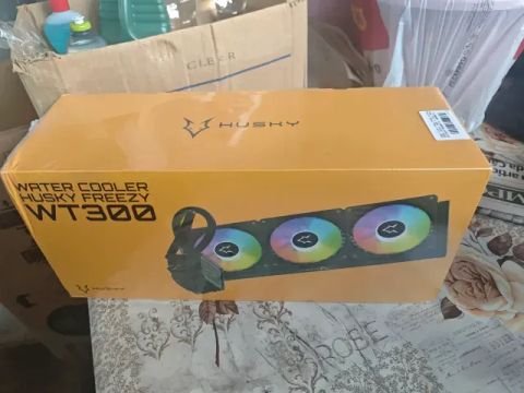 Water cooler freezer triple fan Rgb Preto novo lacrado 1 ano de garantia