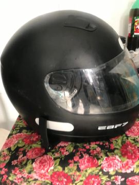 Capacete Moto - Preto - Tamanho M